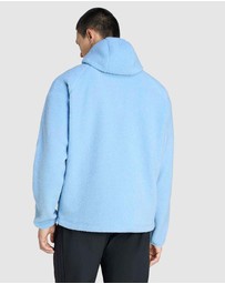 adidas Originals - Borg Fleece Teamgeist 1/4 Zip Hoodie