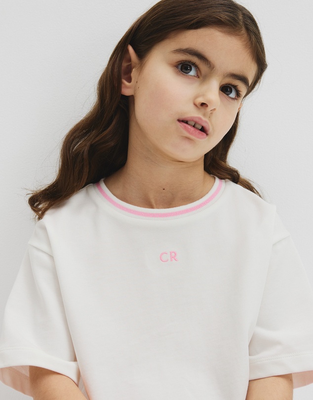 Country Road - Australian Cotton Short Sleeve Crop Boxy T-shirt
