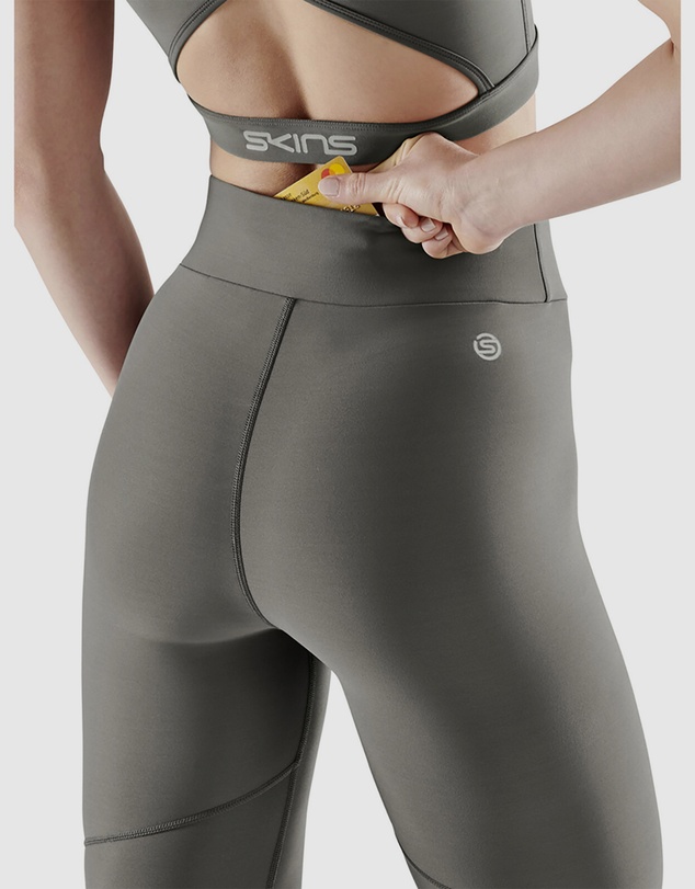 SKINS - SKINS Compression Women's Series-3 Clothing Soft Long Tight Charcoal