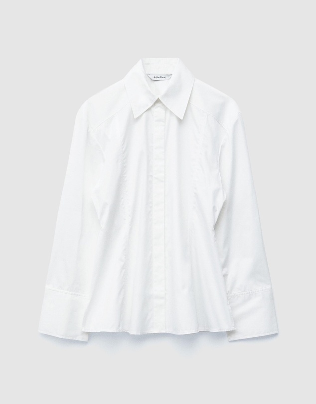 & Other Stories - Tapered Tie-Belt Shirt