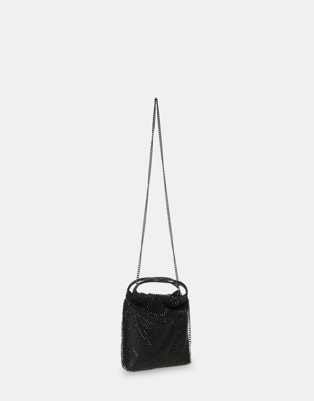 Steve Madden - BFLIRTY black/gunmetal clutch