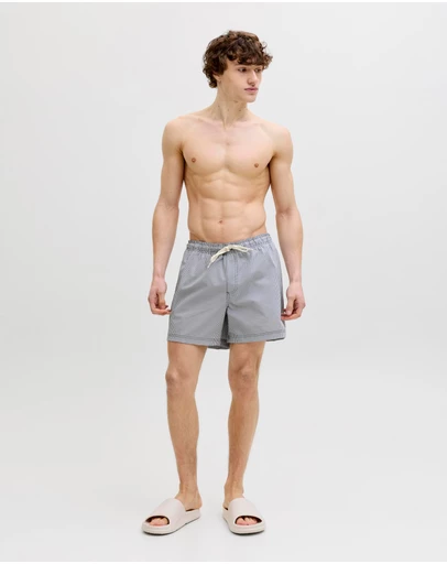Jack & Jones - Maui Ocean Seersucker Swim Shorts