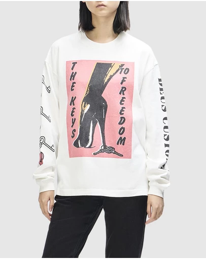 Deus Ex Machina - Locket Oversized LS Tee