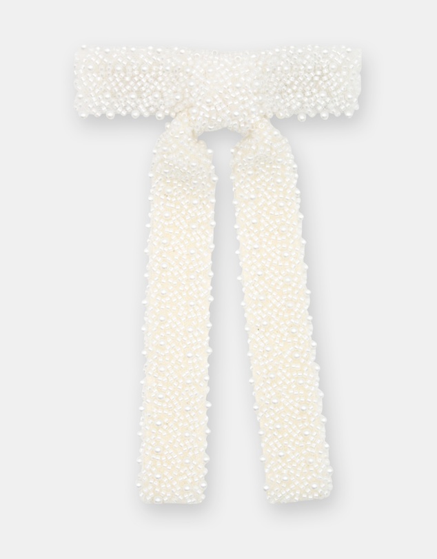 Morgan & Taylor - Vanessa Hair Bow in White