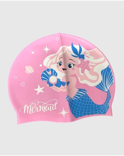 Tolu Australia - Girls Swimming Cap With Mermaid
