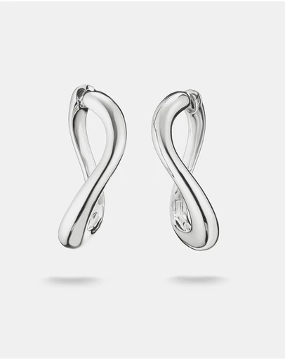 THOMAS SABO - THOMAS SABO Hoop earrings wave-shaped