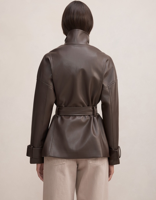 Forever New - Tori Belted Funnel Neck Trench Coat