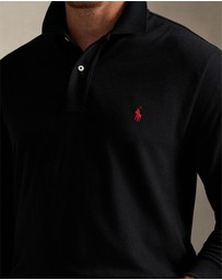 Polo Ralph Lauren - Big & Tall - Mesh Long-Sleeve Polo Shirt - ICONIC EXCLUSIVE