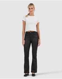 Rolla's - Eastcoast Flare Jean - Espresso Cord