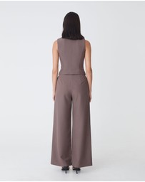 Forcast - Dakota Basque Waist Pants