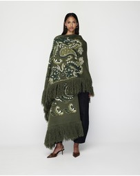 MOS The Label - Sylva Jacquard Poncho