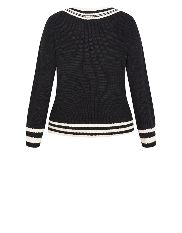 City Chic - Clara Knit Jumper