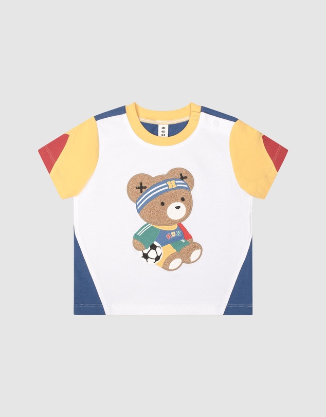 Huxbaby - Hux Soccer Star Spliced T-Shirt - Babies-Kids