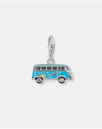 THOMAS SABO - THOMAS SABO Blue Hippie Bus Charm Pendant