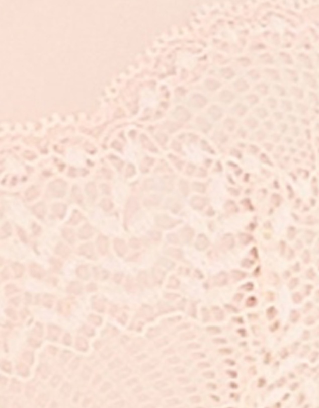 Billet Doux - Fidele Padded Underwired Lace Demi Bra