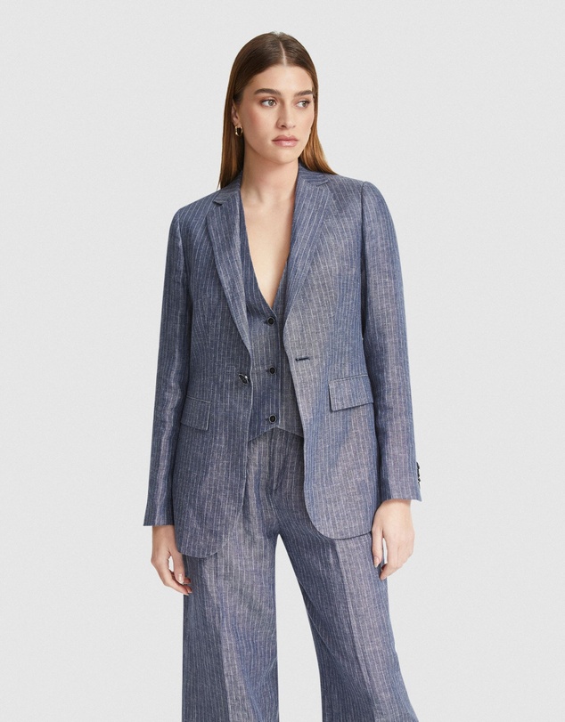 Oxford - Lola Pinstripe Line Jacket
