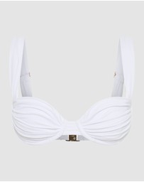 Vacay Swimwear - Rhodes Top White