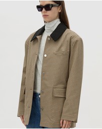 C&M CAMILLA AND MARC - Sage Check Jacket