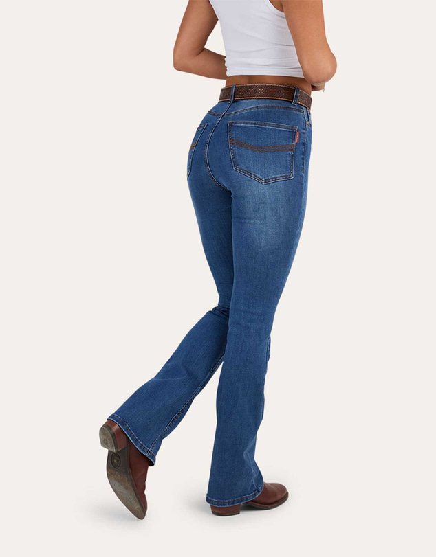 Ringers Western - Penny Womens High Rise Bootleg Jean