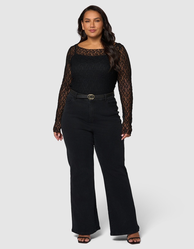 Sunday In The City - Urban Chaos Lace Top