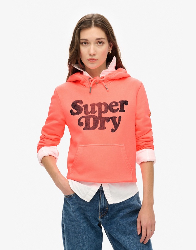 Superdry - Cooper Tonal Logo Hoodie