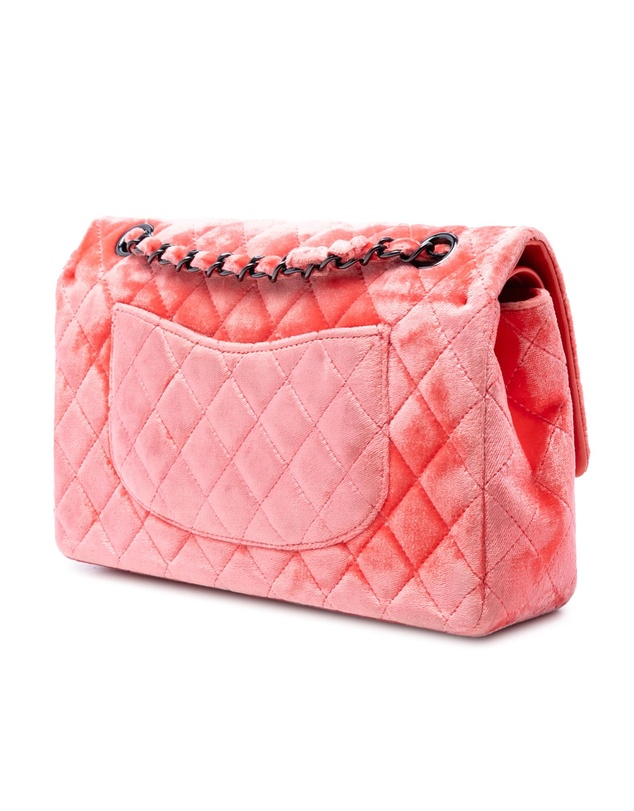Pre-Loved by Azura Reborn - Pre-Loved Medium Classic Velvet Double Flap