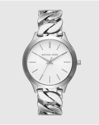 Michael Kors - Runway Silver Tone Analogue Watch