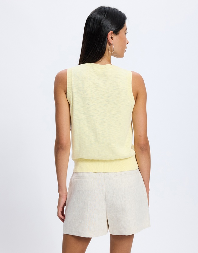 White By FTL - Kyra Knit Top