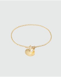 Alana Maria - Ula Shell Bracelet - Gold