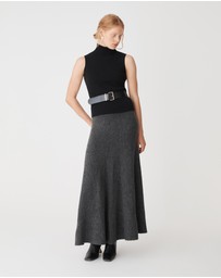 Forcast - Gina A-Line Knit Skirt