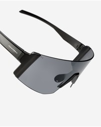 Hawkers Co - HAWKERS Lynx Big - Black Smoke Flash Sunglasses for Men and Women