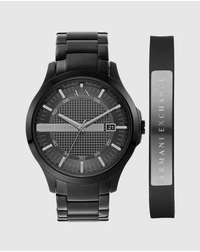 Armani Exchange - Black Analogue Watch
