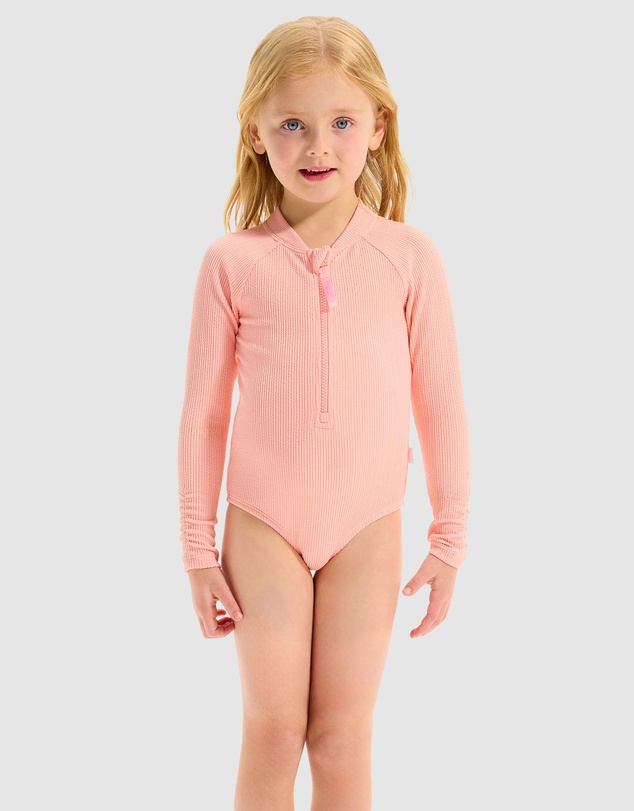 Seafolly - Textured Gathered Paddlesuit - Kids