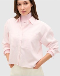 Seed Heritage - Cotton Cropped Shirt