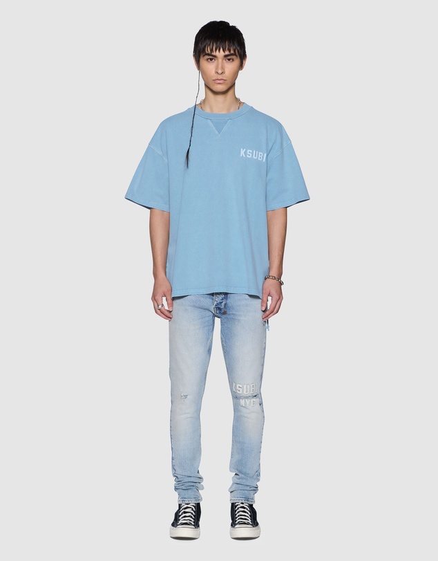 Ksubi - K-Lock Biggie SS Tee Summer Blue