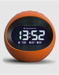 Newgate - Newgate Centre Of The Earth Lcd Alarm Clock Pumpkin Orange