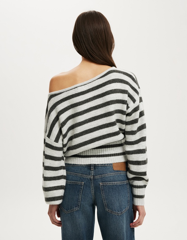 Cotton On - Softest Luxe Off Shoulder Knit