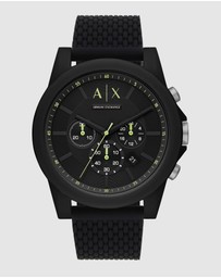 Armani Exchange - Black Chronograph Watch AX1344