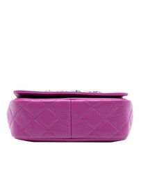 Pre-Loved by Azura Reborn - Pre-Loved Mini Lambskin Giant Crystal CC Flap