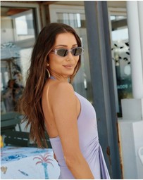 Soda Shades - Rozalia Russia x Soda Shades - Shade 005 Clear Purple
