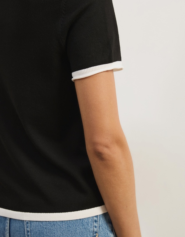 Atmos&Here - Brit Fine Knit SS Top