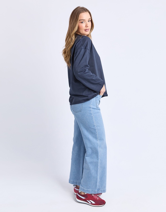 Foxwood - Knock Off Long Sleeve Tee Navy
