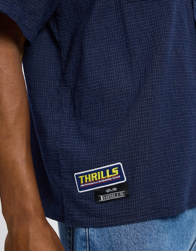 Thrills - Total Service Cropped Short Sleeve Work Shirt