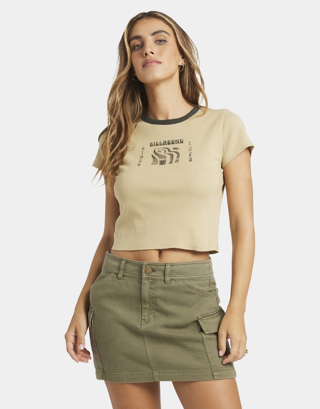Billabong - Womens Let It Go Now T-Shirt