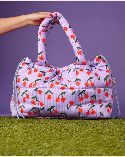 The Somewhere Co - Sunburst Marshmallow Midi Tote