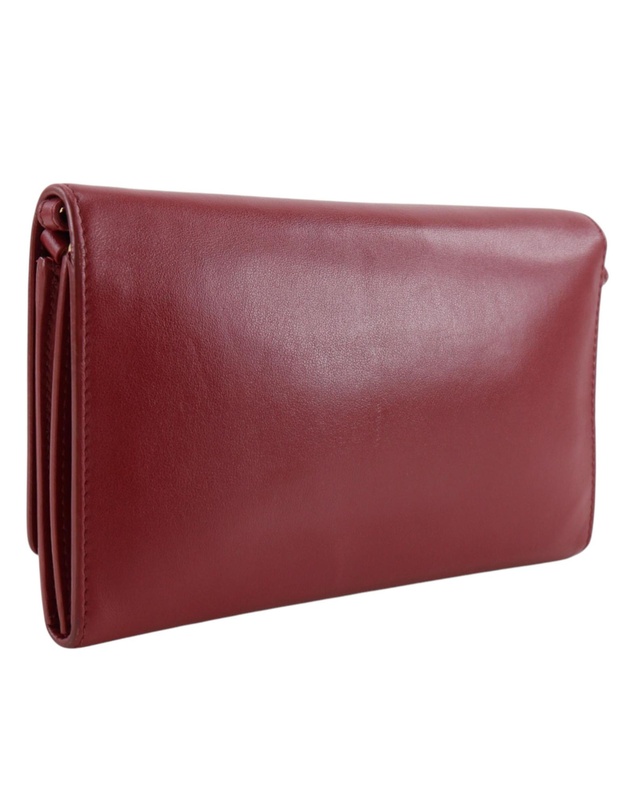 Pre-Loved by Azura Reborn - Pre-Loved Leather TB Wallet On Strap