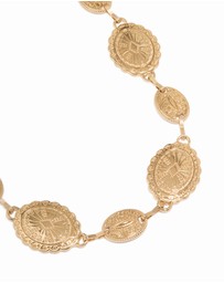 Lovisa - Gold Western Oval Belt