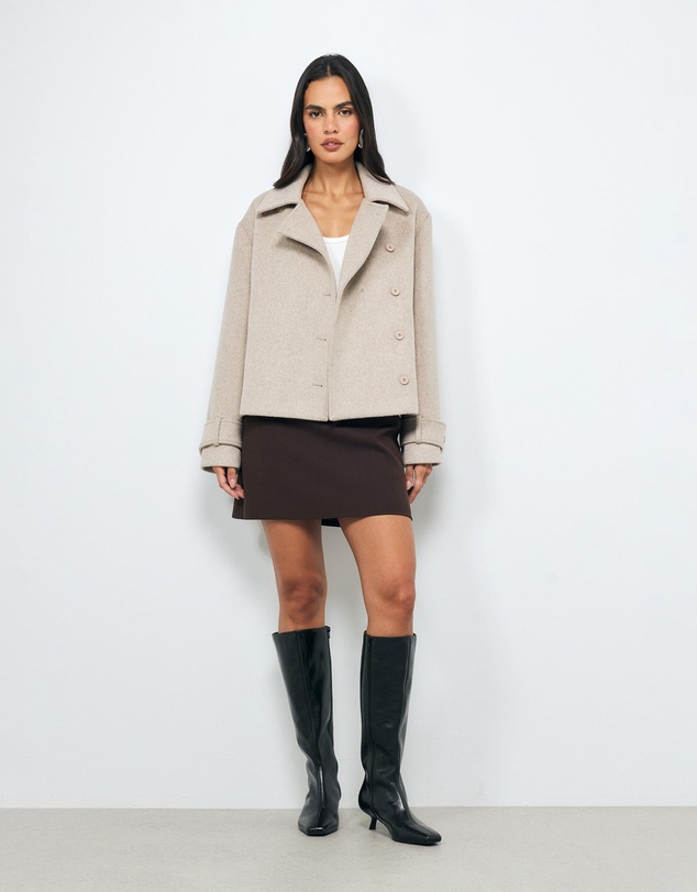 AERE - Sofia Wool Blend Jacket