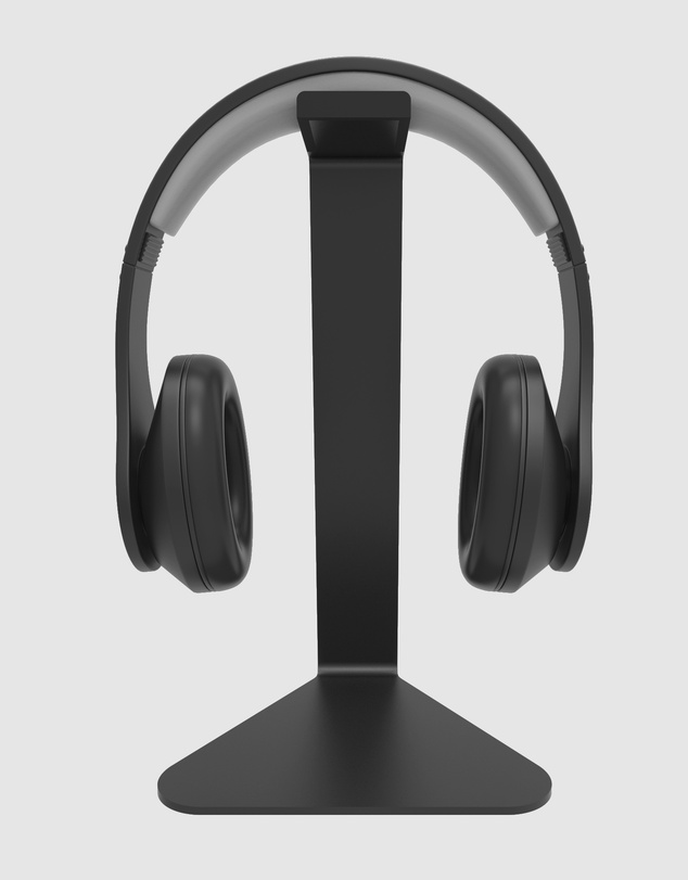 iWorld - Kanto H1 Universal Desktop Headphone Stand, Black