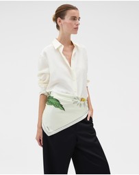 Oroton - Botanical Daisy Scarf